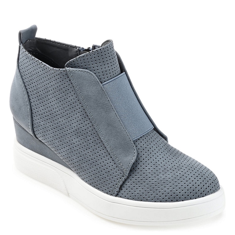Journee Collection Womens Clara Sneaker Wedge